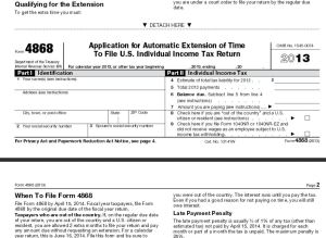 4868 Automatic Extension